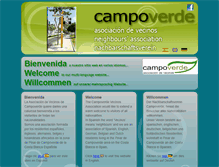 Tablet Screenshot of campoverdevecinos.org